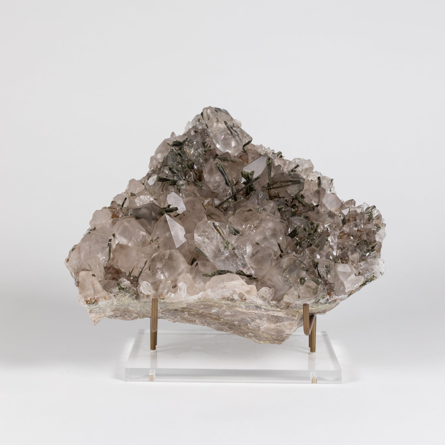 Quartz with Stibnite | 6221