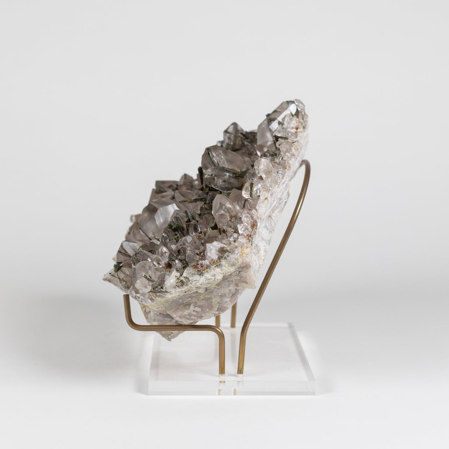 Quartz with Stibnite | 6221